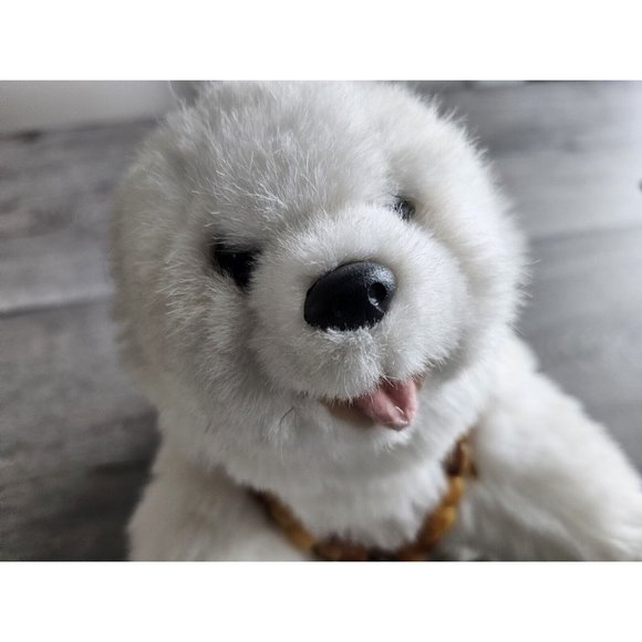 Vintage El Greco Polar Bear Plush Stuffed Animal Made In Greece Rare! 9" Height - Picture 3 of 11